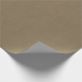 Calm & simple Brown textured background  Geschenkpapier (Ecke)