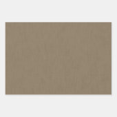 Calm & simple brown textured background  geschenkpapier set (Vorderseite 3)