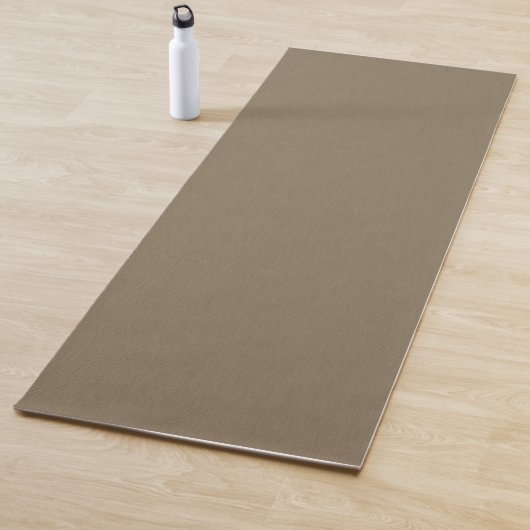 Calm & simple brown textured background  yogamatte (Beispiel)