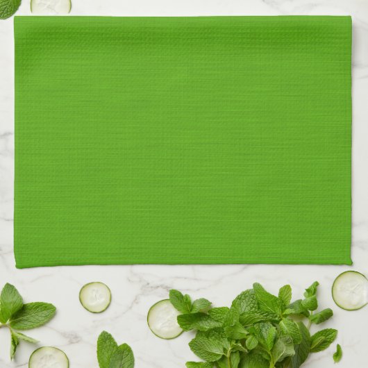 Calm & simple lime green textured background  geschirrtuch (Gefaltet)