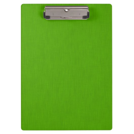 Calm & simple lime green textured background  klemmbrett (Vorderseite)