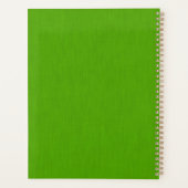 Calm & simple lime green textured background  planer (Rückseite)