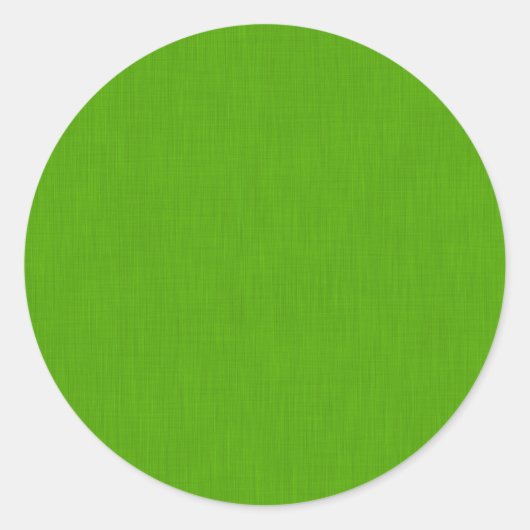 Calm & simple lime green textured background  runder aufkleber (Vorderseite)