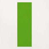 Calm & simple lime green textured background  yogamatte (Vorderseite)