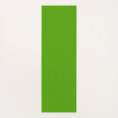 Calm & simple lime green textured background  yogamatte (Rückseite)