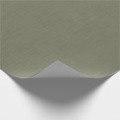 Calm & simple olive green textured background  geschenkpapier (Ecke)