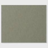 Calm & simple olive green textured background  geschenkpapier (Flach)