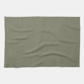 Calm & simple olive green textured background  geschirrtuch (Horizontal)