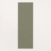 Calm & simple olive green textured background  yogamatte (Rückseite)