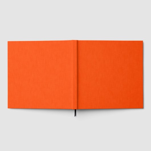 Calm & simple orange textured background  gästebuch (Voll)