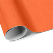 Calm & simple orange textured background  geschenkpapier (Rolleneckpunkt)