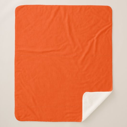 Calm & simple orange textured background  sherpadecke (Vorderseite)