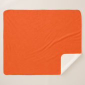Calm & simple orange textured background  sherpadecke (Vorderseite (Horizontal))