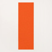 Calm & simple orange textured background  yogamatte (Rückseite)