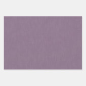 Calm & simple Purple textured background  Geschenkpapier Set (Vorderseite 2)
