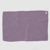 Calm & simple Purple textured background  Golfhandtuch (Horizontal)