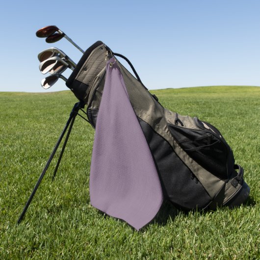 Calm & simple Purple textured background  Golfhandtuch (Gras)
