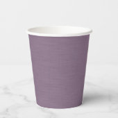 Calm & simple Purple textured background  Pappbecher (Rückseite)