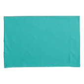 Calm & simple  Turquoise textured background  Kissenbezug (Vorderseite-Rechts)