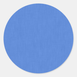 Calm & simple visual blue textured background  runder aufkleber