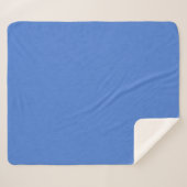 Calm & simple visual blue textured background  sherpadecke (Vorderseite (Horizontal))