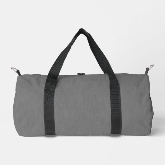 Calm & simple visual gray textured background  duffle bag (Vorderseite)