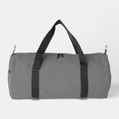 Calm & simple visual gray textured background duffle bag (Rückseite)