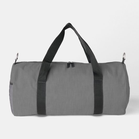 Calm & simple visual gray textured background  duffle bag (Rückseite)