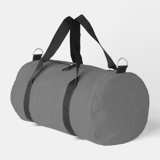 Calm & simple visual gray textured background  duffle bag (Linke Seite)
