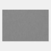 Calm & simple visual gray textured background  geschenkpapier set (Vorderseite 2)