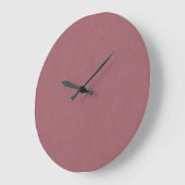 Calm & simple visual mauve textured background  große wanduhr (Winkel)
