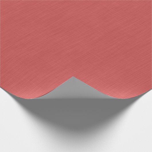 Calm & simple visual red textured background  geschenkpapier (Ecke)