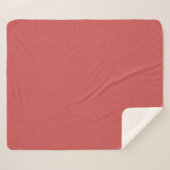 Calm & simple visual red textured background  sherpadecke (Vorderseite (Horizontal))