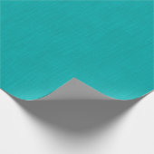 Calm & simple visual teal textured background  geschenkpapier (Ecke)
