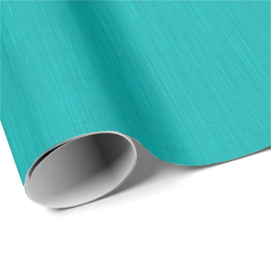 Calm & simple visual teal textured background  geschenkpapier (Rolleneckpunkt)