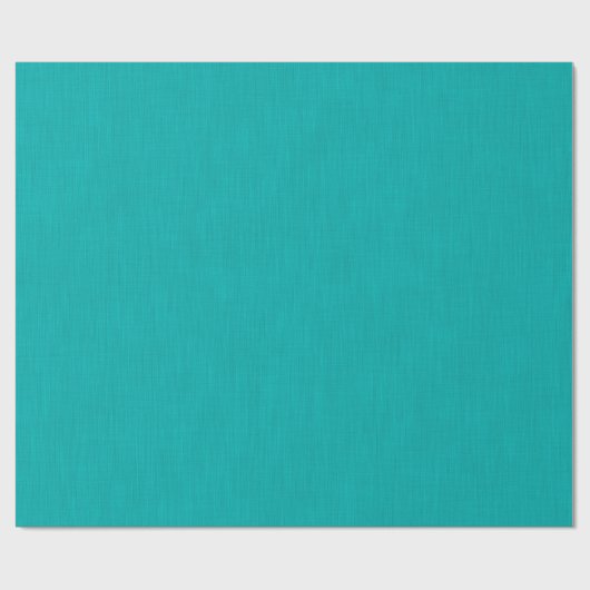 Calm & simple visual teal textured background  geschenkpapier (Flach)