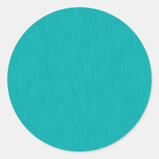 Calm & simple visual teal textured background  runder aufkleber (Vorderseite)