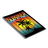 CALM SOMMER SUNSET NOTIZBLOCK (Rechte Seite)