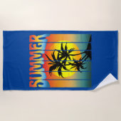 CALM SOMMER SUNSET STRANDTUCH (Vorderseite)