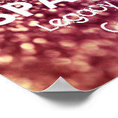 Calm & Sparkle Poster behalten (Ecke)