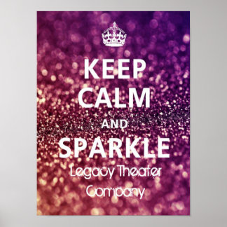 Calm & Sparkle Poster behalten