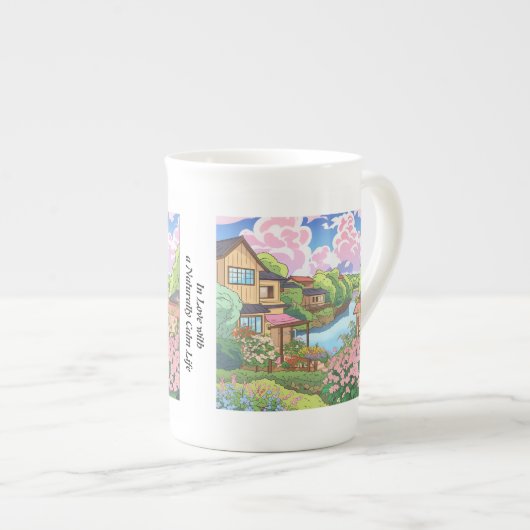 Calm Spring Tasse (Vorderseite Rechts)