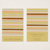 Calm Stripes Earring Necklace Juwelier Display Car (Vorne & Hinten)