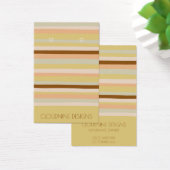 Calm Stripes Earring Necklace Juwelier Display Car (Schreibtisch)