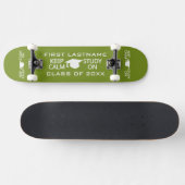 Calm & Study behalten auf individuellen Skateboard (Horizontal)