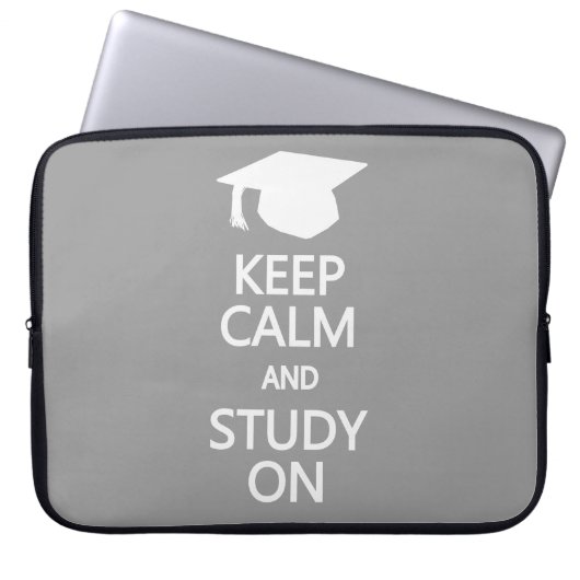 Calm & Study behalten auf individueller Laptop-Hül Laptopschutzhülle (Vorderseite)