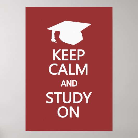 Calm & Study on custom poster behalten (Vorne)