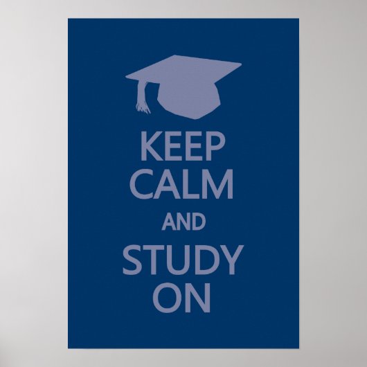 Calm & Study on custom poster behalten (Vorne)