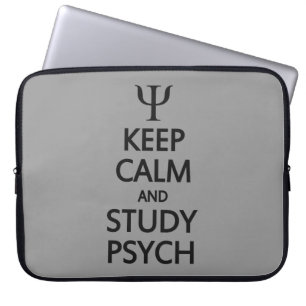 Calm & Study Psych - individueller Laptop-Ärmel be Laptopschutzhülle