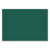 Calm Teal Minimalist Table Sign Tischnummer (Rückseite)
